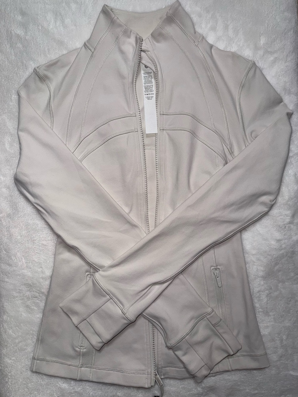 Lululemon athletica bone define jacket size 4